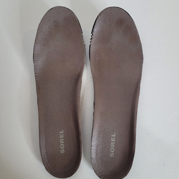 Sorel Brown Waterproof Distressed Leather Lace-Up City Wedge Boot - Size 8 - Picture 10 of 15